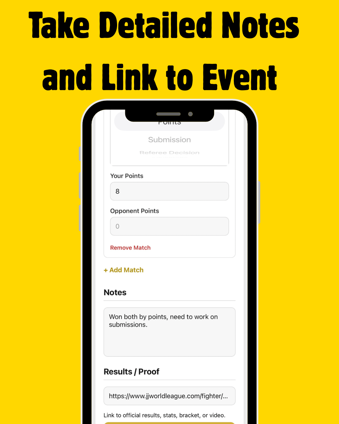 Podium athlete competition tracking app